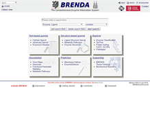 Tablet Screenshot of brenda.tu-bs.de