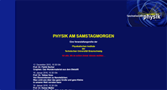 Desktop Screenshot of physik.tu-bs.de